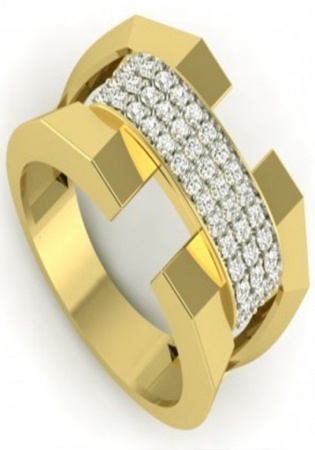 Daniel henderson romance 18k gold diamond for men italy