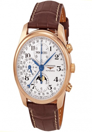 Longines master collection 18k r gold chronograph men's watch l2.673.8.783longines master collection 18k r gold chronograph men's watch l2.673.8.78