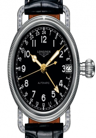 Longines heritage l27784532 avigation diamond watch 41mm
