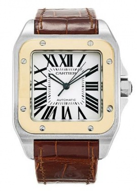 Cartier santos 100 w20072x7 automatic watch H0
