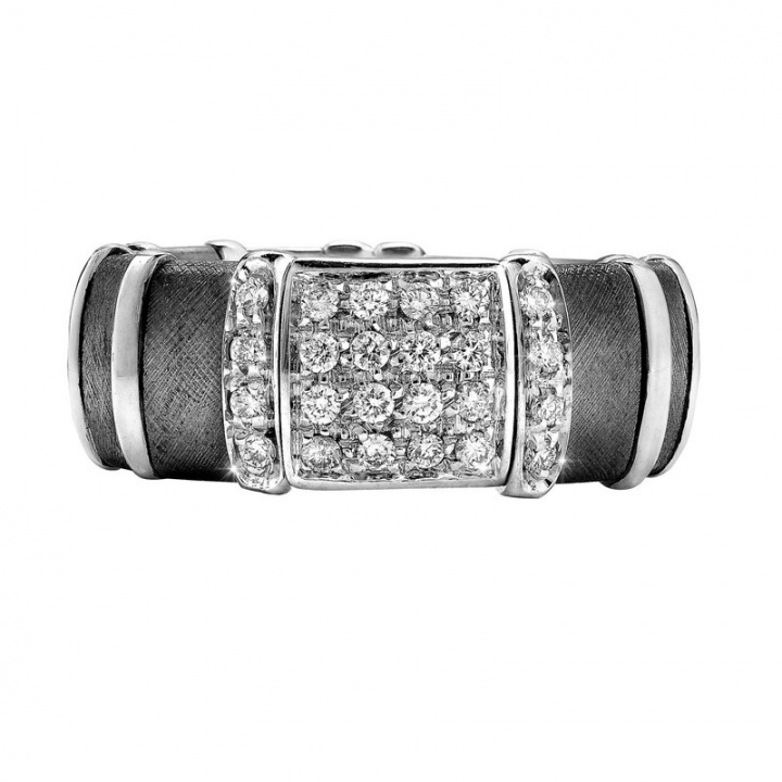 Henderson collection 18k black gold ring brgh0130-18 H0