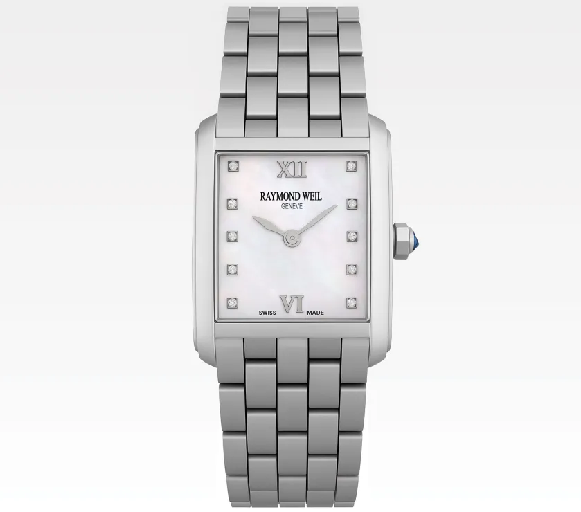 Raymond Weil Tango Mother of Pearl Diamond Dial 5875 Quartz Watch