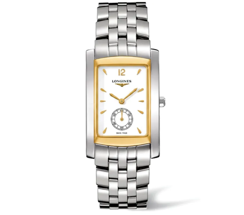 Longines DolceVita 26x32MM White Dial 2-Tone Men's Watch L5 670 5 16 8