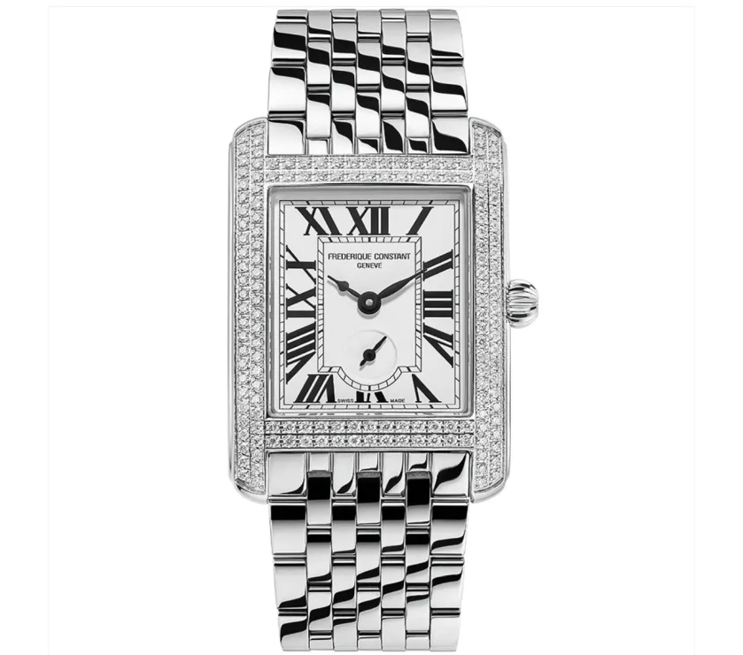 FEDERIQUE CONSTANT CLASSICS CARREE DIAMOND QUARTZ